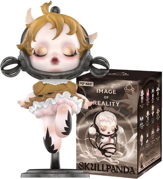 POP MART SKULLPANDA x HAMCUS 1/6 Figura de ação Design Premium Presentes para Mulheres Figura de ação de brinquedo de arte chique colecionável favorita dos fãs