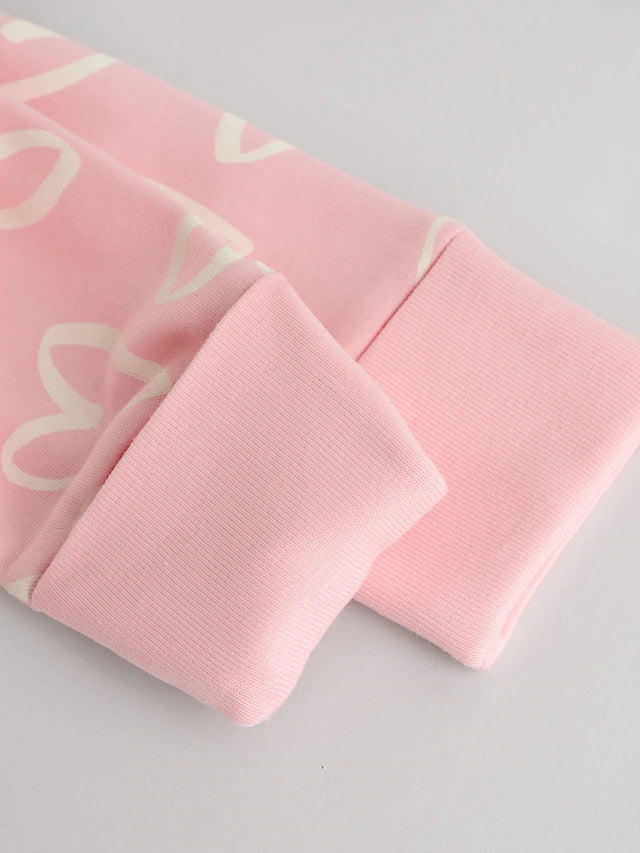 |BabyGirl| Macacão De Dormir Sem Pé Pink Baby Two Way Zip 100% Algodão, Pacote Com 4 (0 meses a 3 anos)