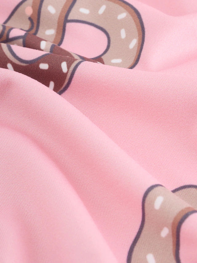 |BigGirl| Pacote Com 2 Camisolas Com Estampa De Abacate Rosa/Roxa (3-16 anos)