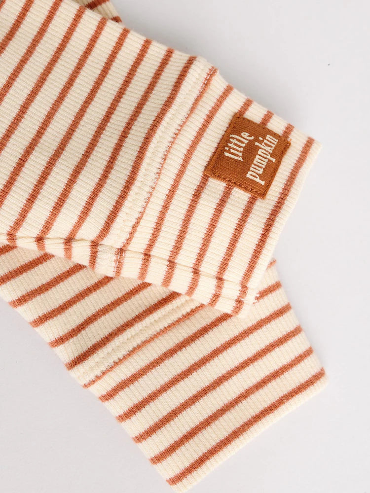 |BabyBoy| Conjunto De Moletom e Leggings Little Pumpkin Baby (0 meses a 2 anos)