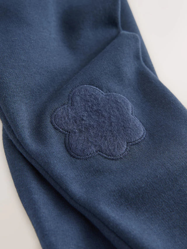 |Girl| Leggings Confortáveis Azul Marinho (3 meses a 7 anos)