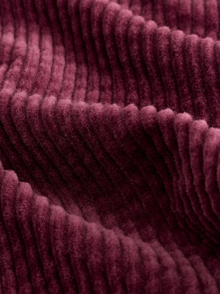 |Girl| Calças De Veludo Roxo Ameixa (3 meses a 7 anos)