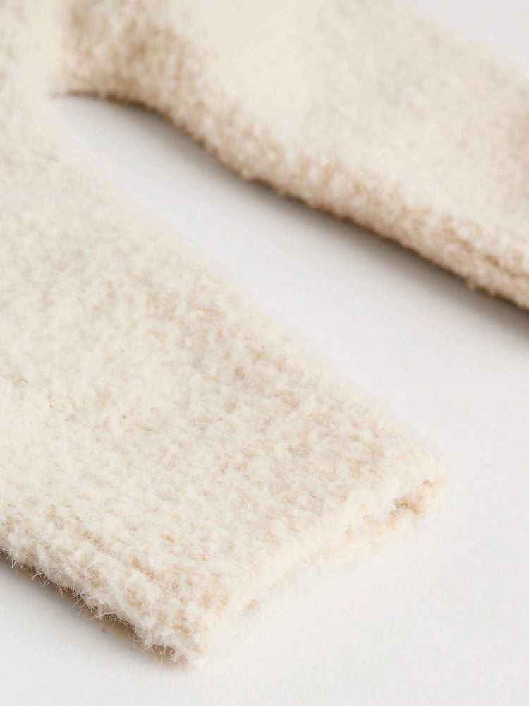 |BabyGirl| Conjunto De Suéter e Leggings De Tricô Neutral Bear Baby (0 meses a 2 anos)