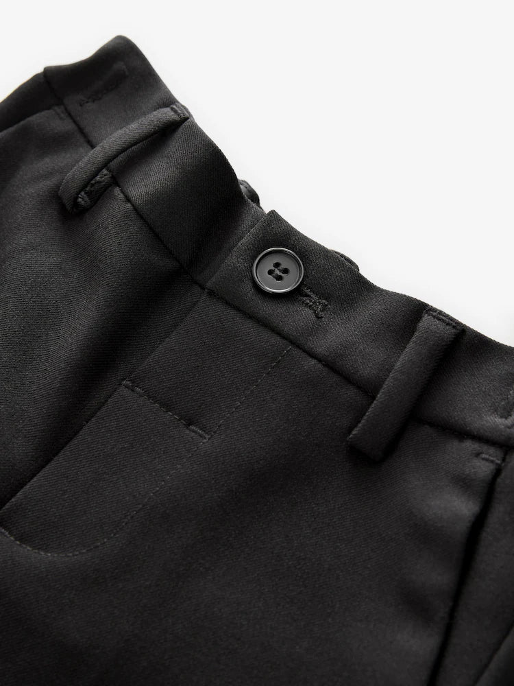 |Boy| Conjunto De Blazer Preto, Camisa, Calça e Gravata Borboleta (3 meses a 9 anos)