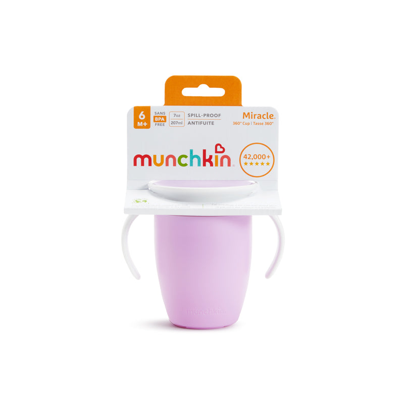 Munchkin Copo Trainer Miracle 360 Roxo 207ml