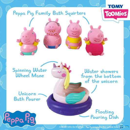 Tomy Conjunto de banho Peppa Pig