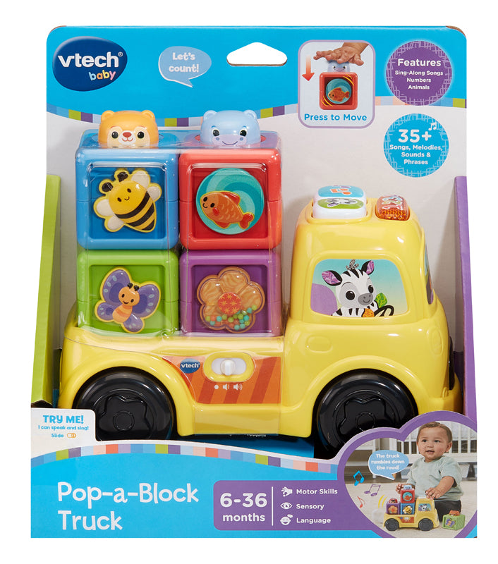 VTech Caminhão Pop-a-Block