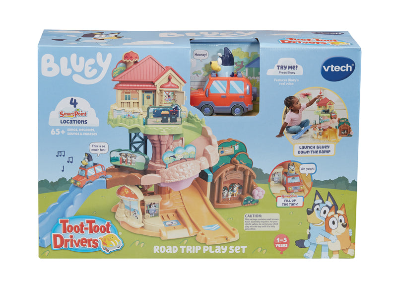 VTech Conjunto de Brinquedos Toot-Toot Drivers® Bluey Road Trip
