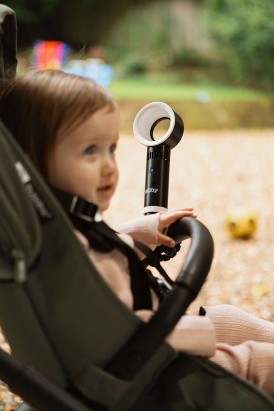 Nuby Ventilador sem pás Design sem pás seguro para bebês