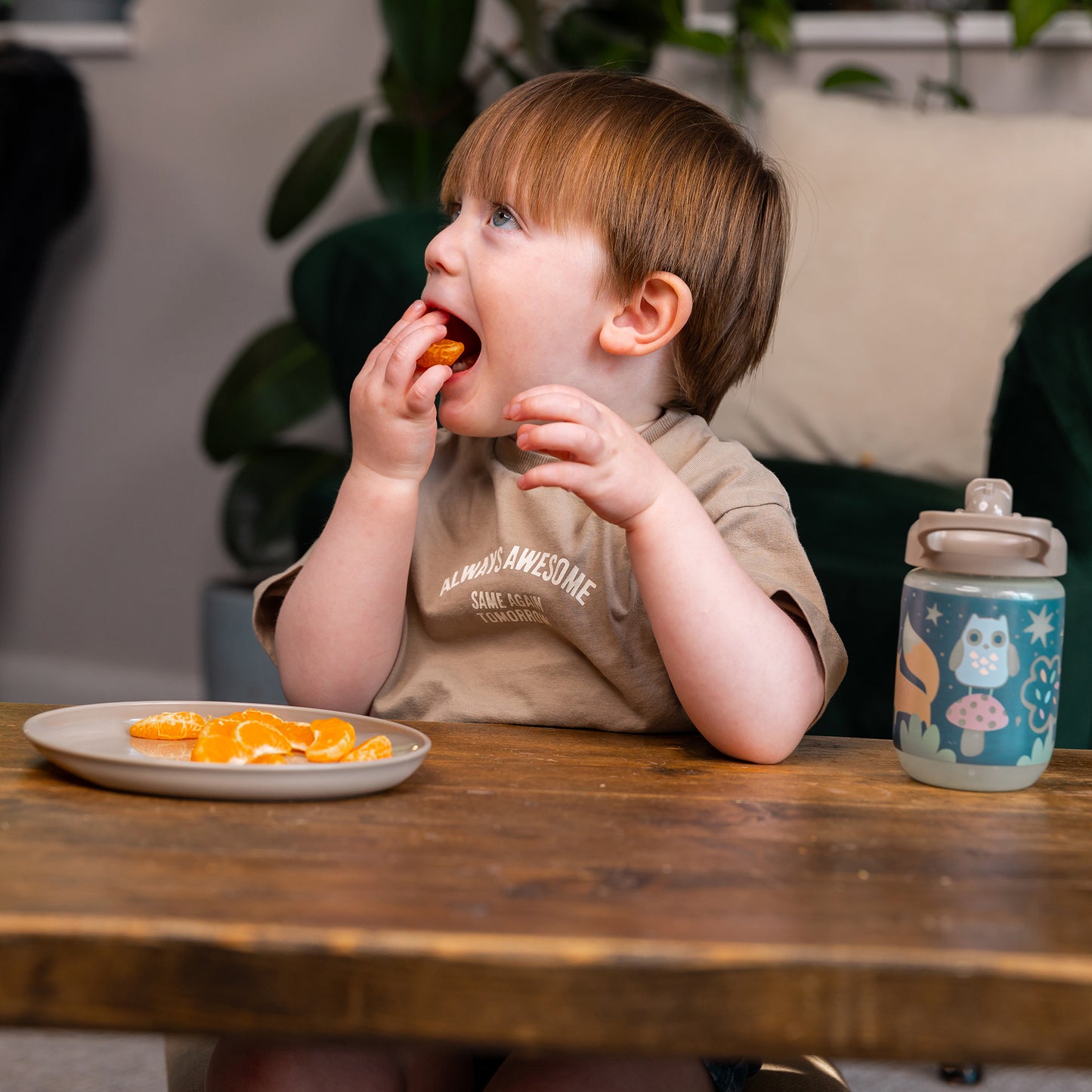 Vital Baby Hydrate com Canudo de Treinamento que Brilha no Escuro - Cor Bosque Brilhante - 350ml