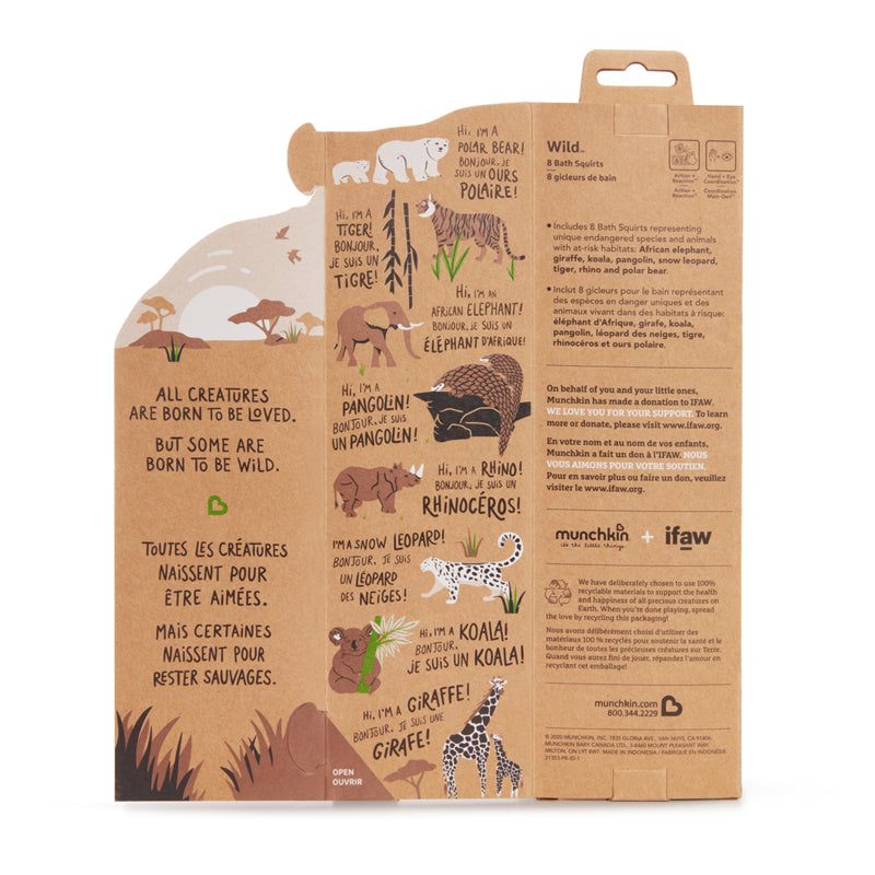 Munchkin Wildlove 8 unidades de esguichos