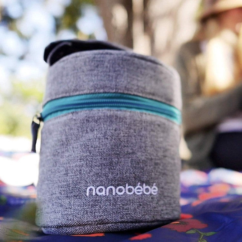 Nanobebe Refrigerador de garrafas e bolsa de viagem