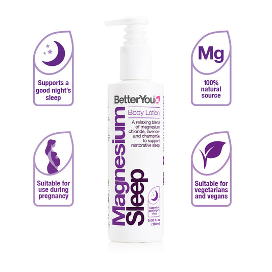 BetterYou Loção para dormir de magnésio