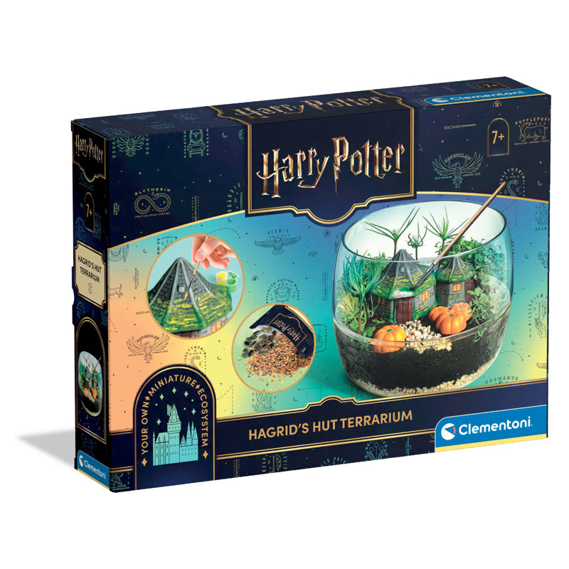 Clementoni Terrário da cabana de Hagrid em: turfa, terra, areia e rochas.