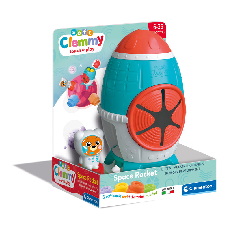 Clementoni Foguete Espacial Soft Clemmy