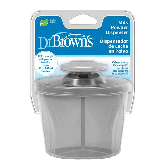 Dr. Brown's Dispensador de leite em pó Option cinza