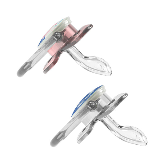 Dr Brown's PreVent Glow In The Dark Butterfly Chupetas Rosa 0-6m 2Pk