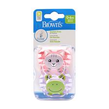Dr Brown's Prevent Chupete Rosa 0-6m 2Pk
