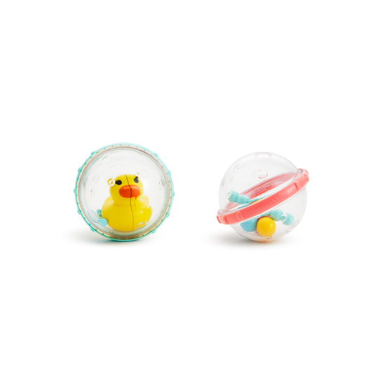 Bolas flotantes de burbujas para baño y juego Munchkin, paquete de 2