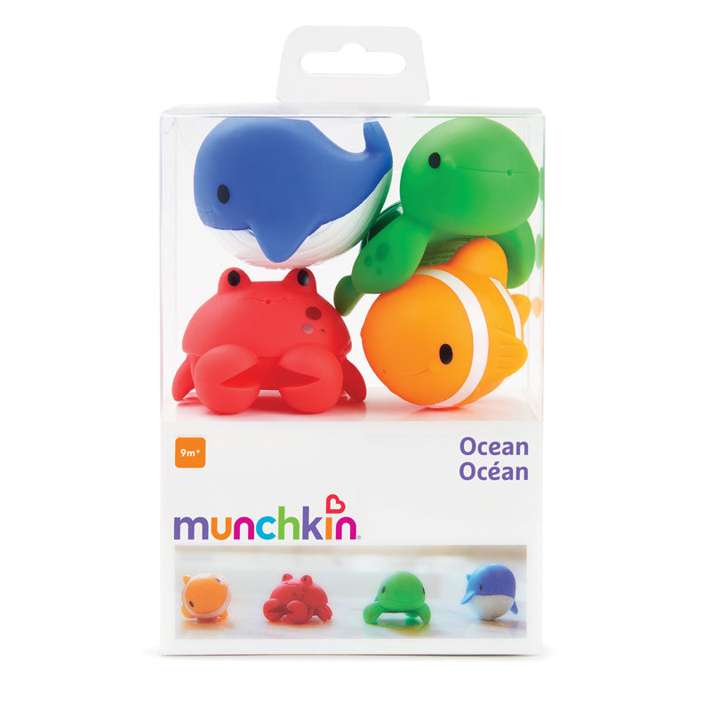 Munchkin Banho Squirters Ocean Buddies 4Pk