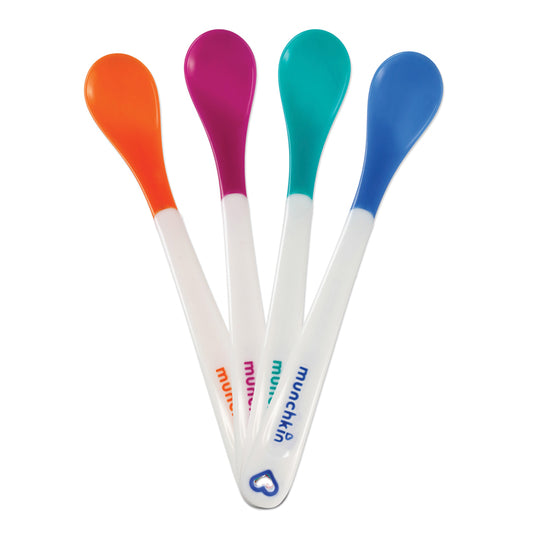 Cucharas de seguridad Munchkin White Hot, 4 unidades
