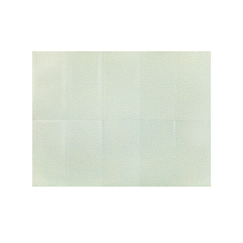 Nuby Tapete de atividades dobrável Ocean Friends com estampas adoráveis em ambos os lados.