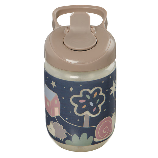 Vital Baby Hydrate com Canudo de Treinamento que Brilha no Escuro - Cor Bosque Brilhante - 350ml