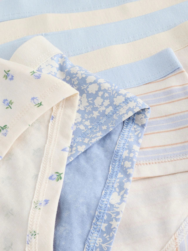 |BigBoy| Cuecas Blue Hipsters - Pacote com 7 (2 a 16 anos)