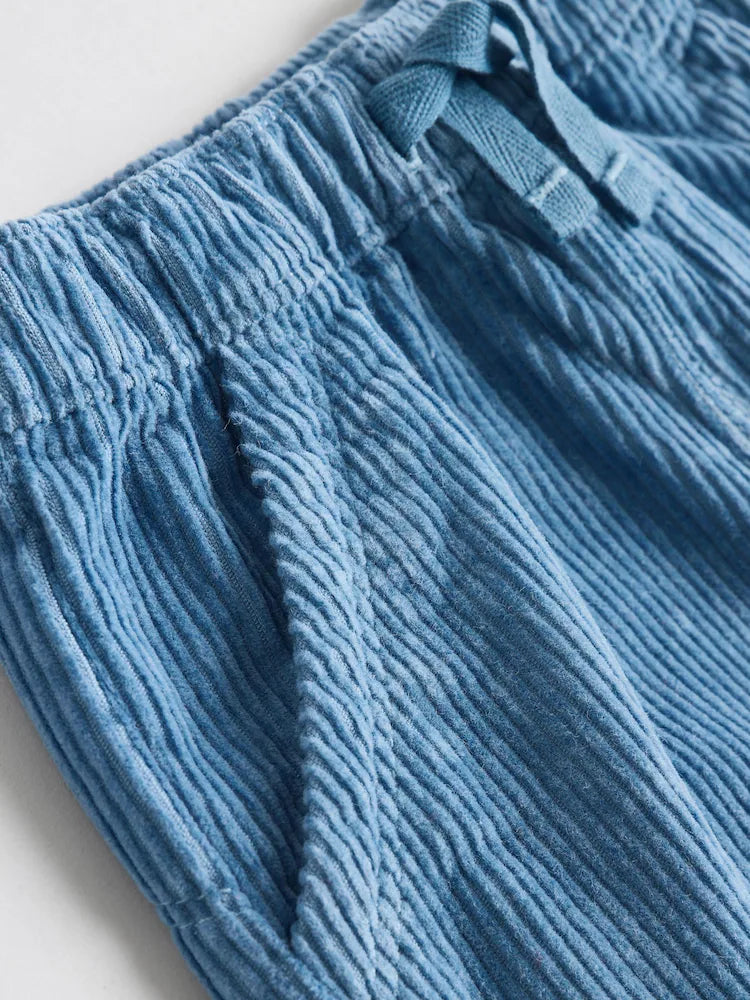 |BabyBoy| Conjunto De 3 Peças De Blusa e Calça Shacket Marrom/Azul Marinho Para Bebê (0 meses a 2 anos)