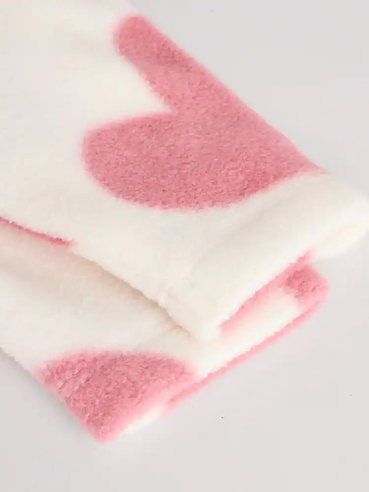 |BabyGirl| Pacote Com 4 Macacões De Microfibra Rosa Para Bebês Com Zíper Bidirecional