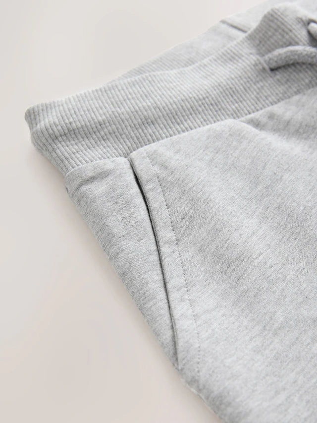 |Boy| Calça De Moletom Clássica Cinza Mesclada (3 meses a 7 anos)