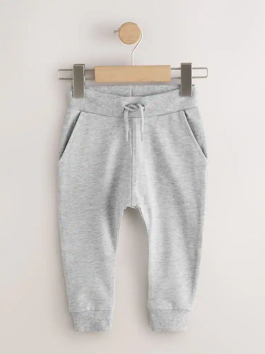 |Boy| Calça De Moletom Skinny Azul/Laranja Ferrugem/Verde Cáqui, Pacote com 5 (3 meses a 7 anos)