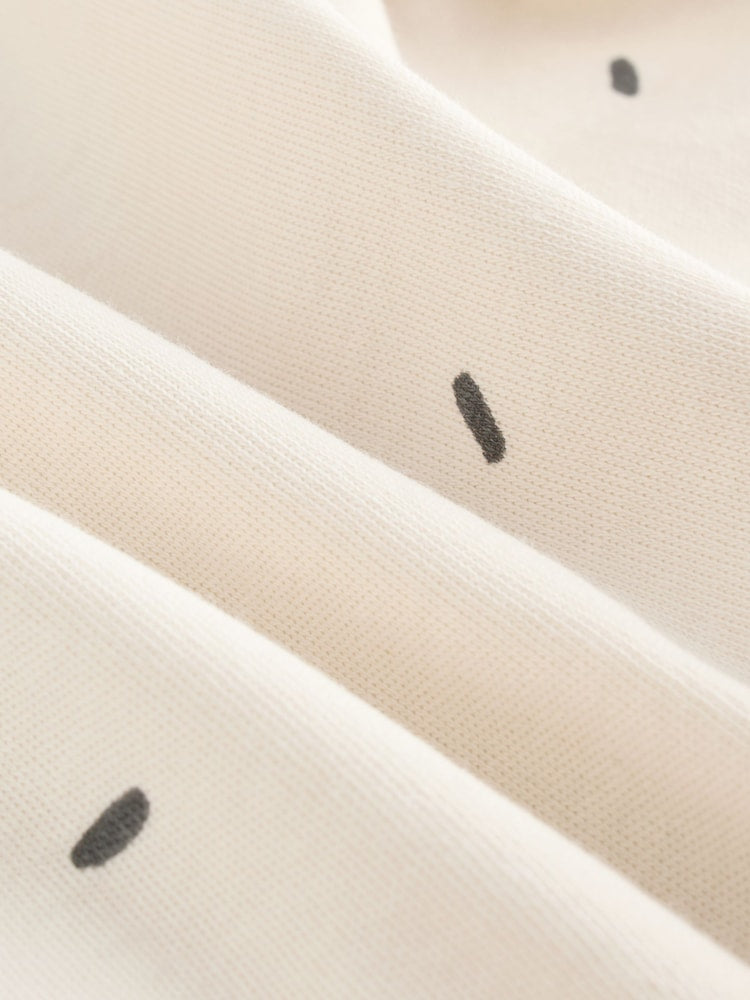 |BabyBoy| Conjunto De 5 Bodies De Manga Comprida Monocromáticos Para Bebês