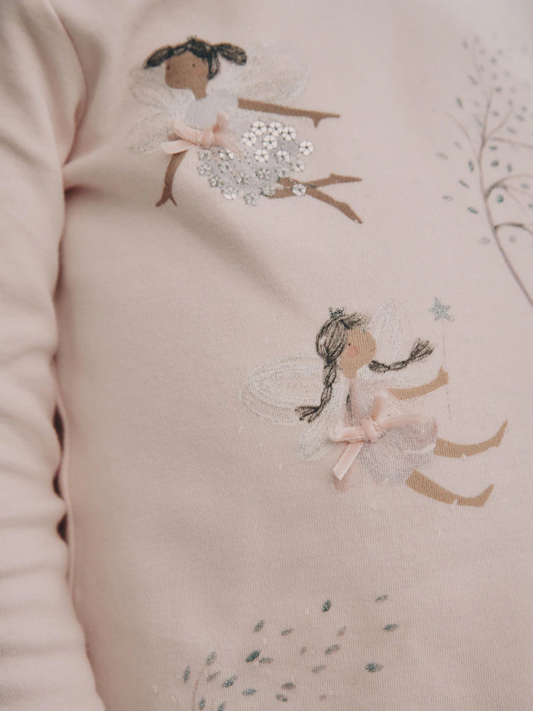 |Girl| Pacote Com 2 Pijamas Fairy Snuggle Rosa/Roxo (9 meses a 12 anos)