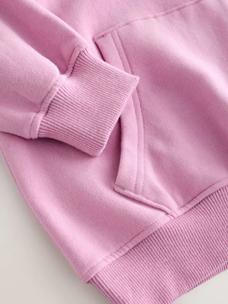 |BigGirl| Moletom Rosa (3-16 anos)