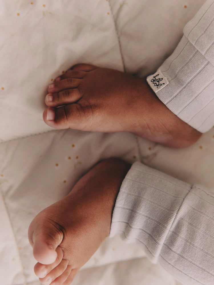 |BabyBoy| Conjunto Infantil "Hello World" Com Blusa e Calça Legging Cinza (0-18 meses)