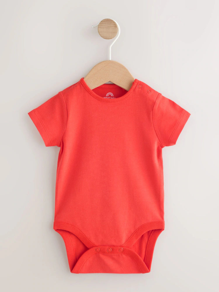 |BabyBoy| Conjunto de Jardineira de Malha e Body para Bebê – Estilo Náutico Vermelho (0 meses a 2 anos)