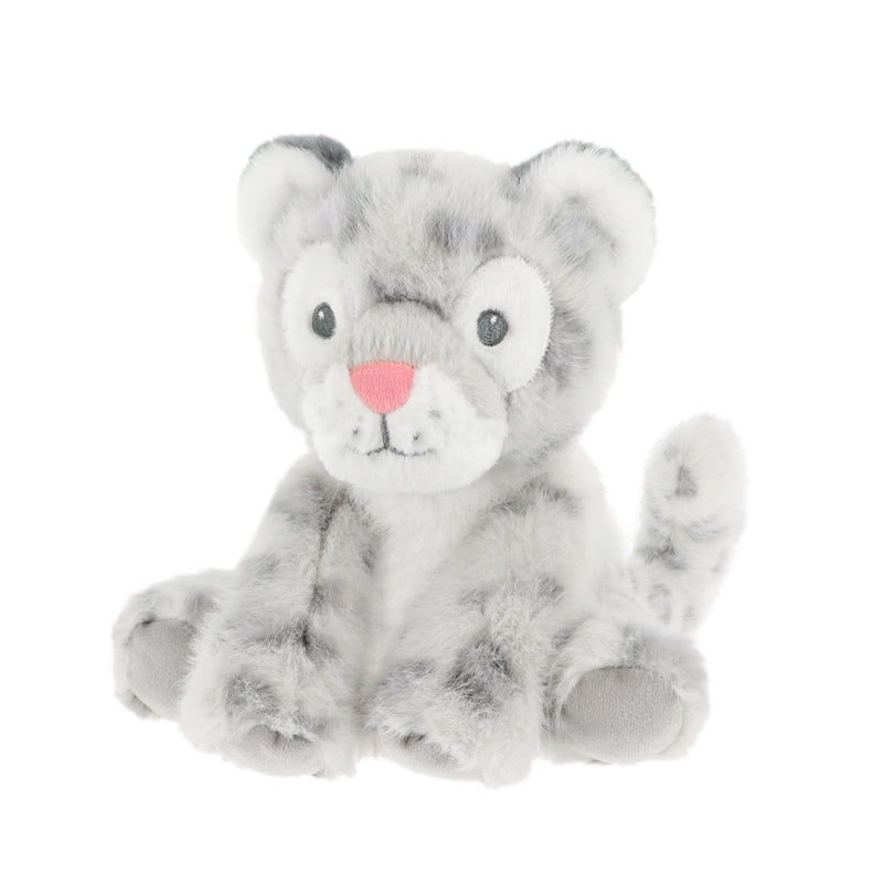 Keel Toys Keeleco Baby Snuggles Snow Leopard 14cm