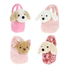 Keel Toys Puppy In A Bag 18cm 4 Asstd