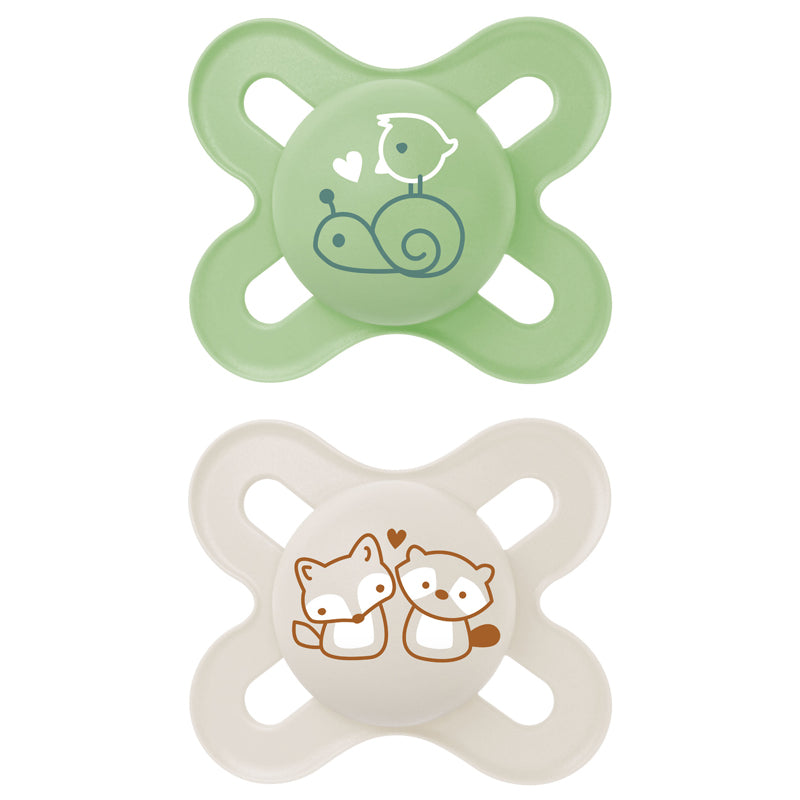 MAM Start Chupeta Unissex Design 0-2m 2Pk