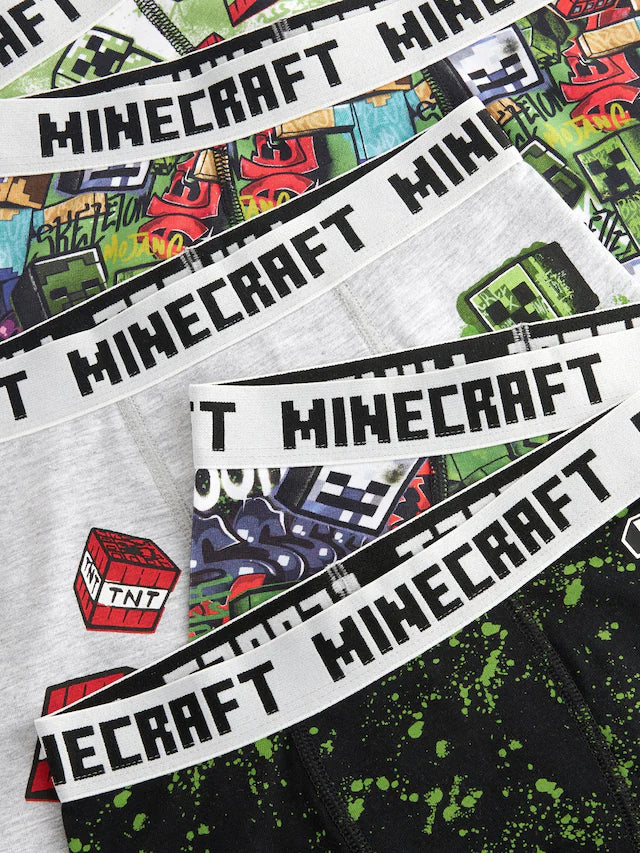 |BigBoy| Pacote Com 5 Baús De Licença Do Minecraft (3-16 anos)