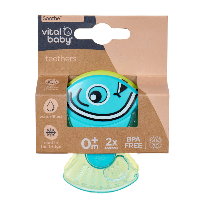 Vital Baby Mordedores Soothe Fishy Friends (2 unidades)