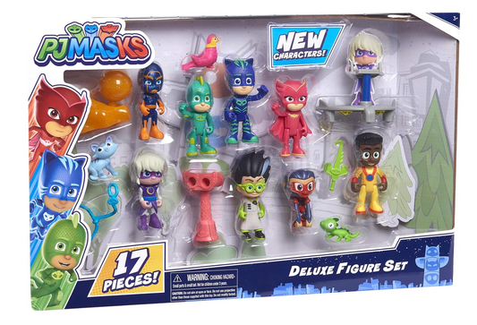 PJ Masks Serie 2 - Kit com 17 peças