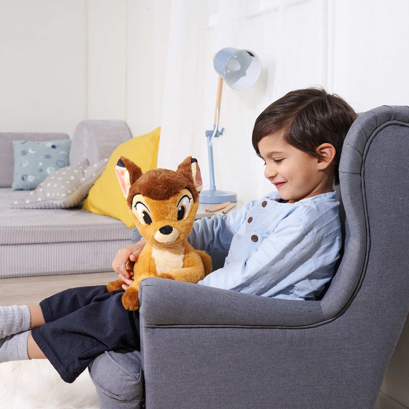 Pelúcia Disney Bambi 25cm – Supermacia, Fofinha e Clássica – Presente para Bebês