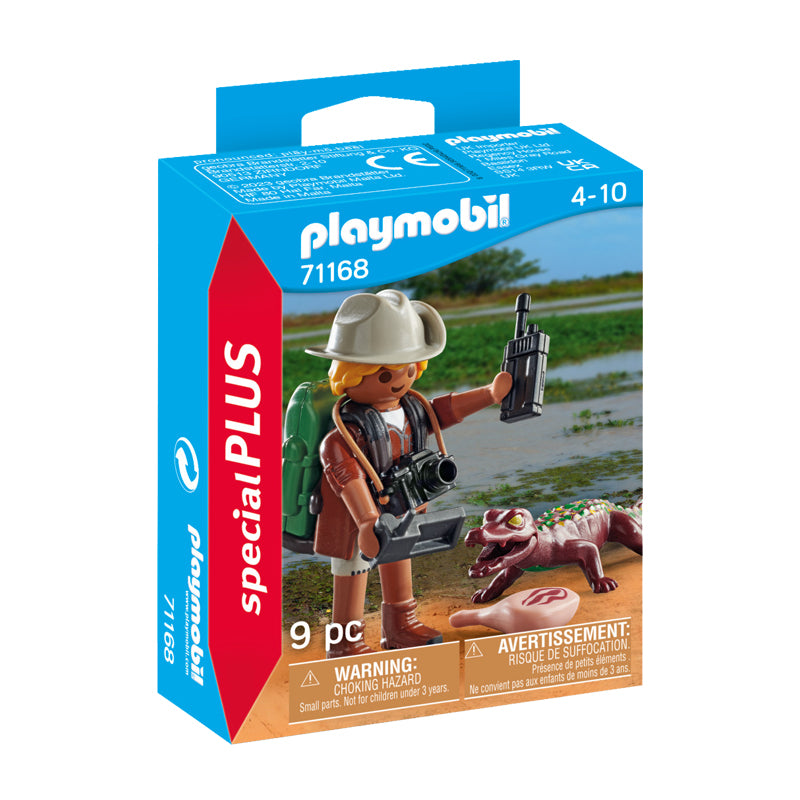Playmobil 71168 Special Plus - Explorer Com Jacaré