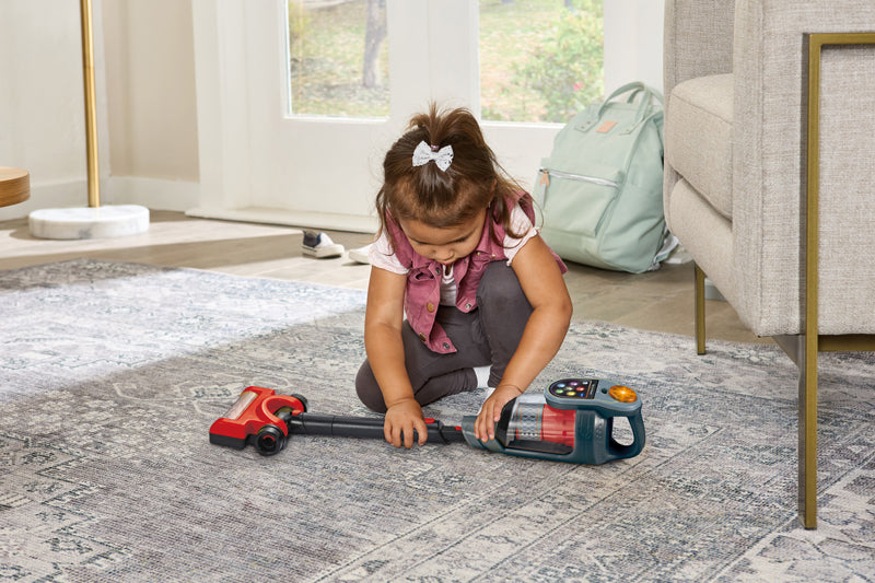 VTech Aspirador de Brinquedo Tidy Up | Brinquedo Interativo de Faz de Conta com Luzes, Sons, Cores e Números | Para Crianças Pequenas
