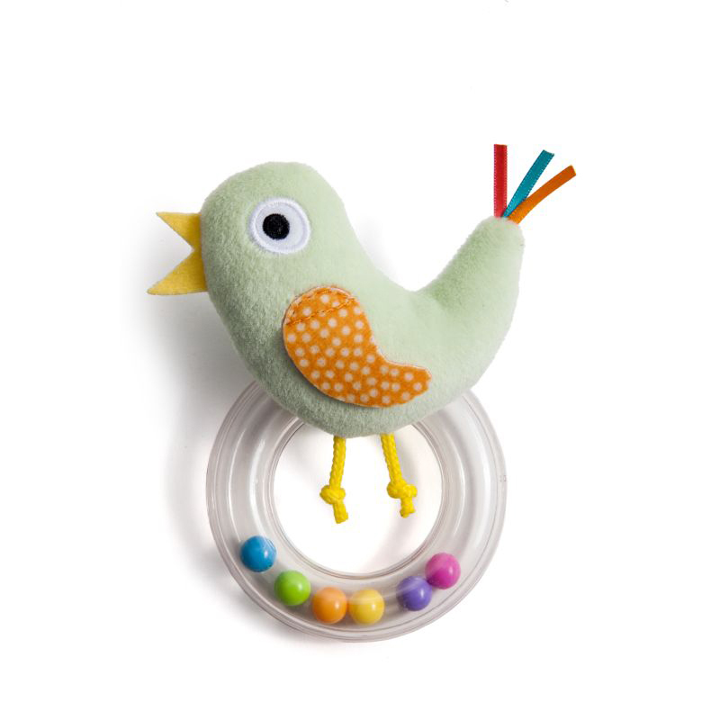 Sonajero pollito travieso de Taf Toys