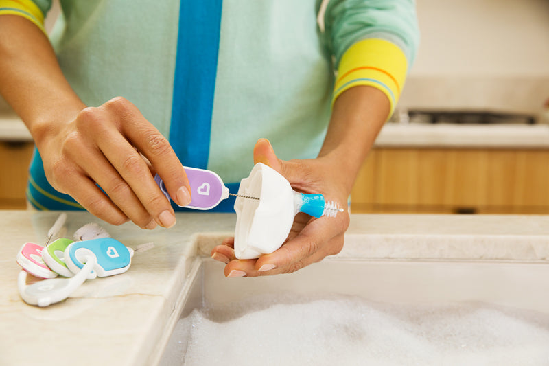 Munchkin Detalhes Conjunto de escova de limpeza 4Pk