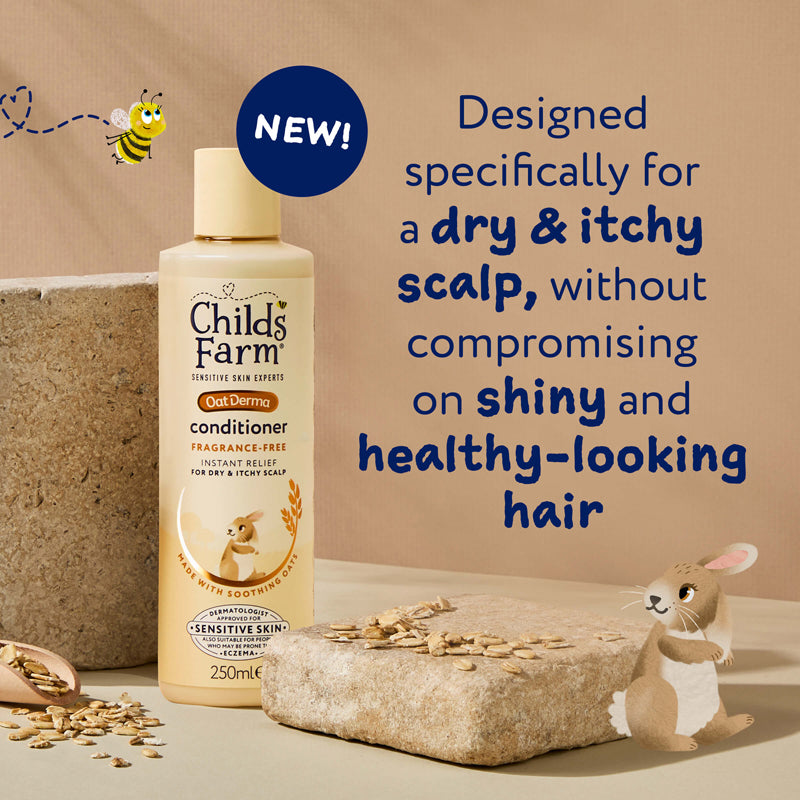 Condicionador OatDerma da Child's Farm 250ml