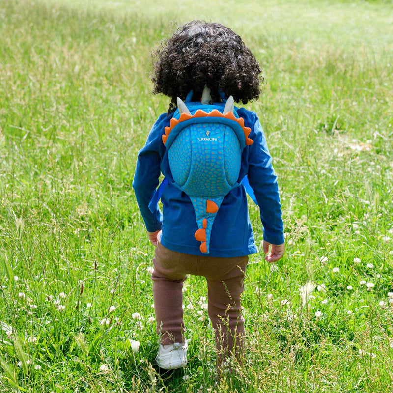 LittleLife Mochila infantil com estampa de tricerátopo.
